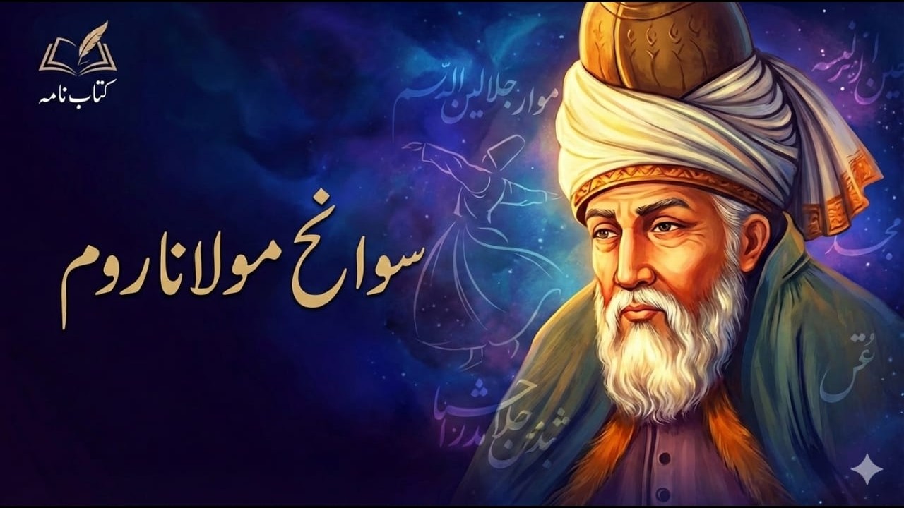 مولانا روم کی مکمل سوانح حیات | شمس تبریز سے ملاقات اور مثنوی کا سفر | Kitab Nama