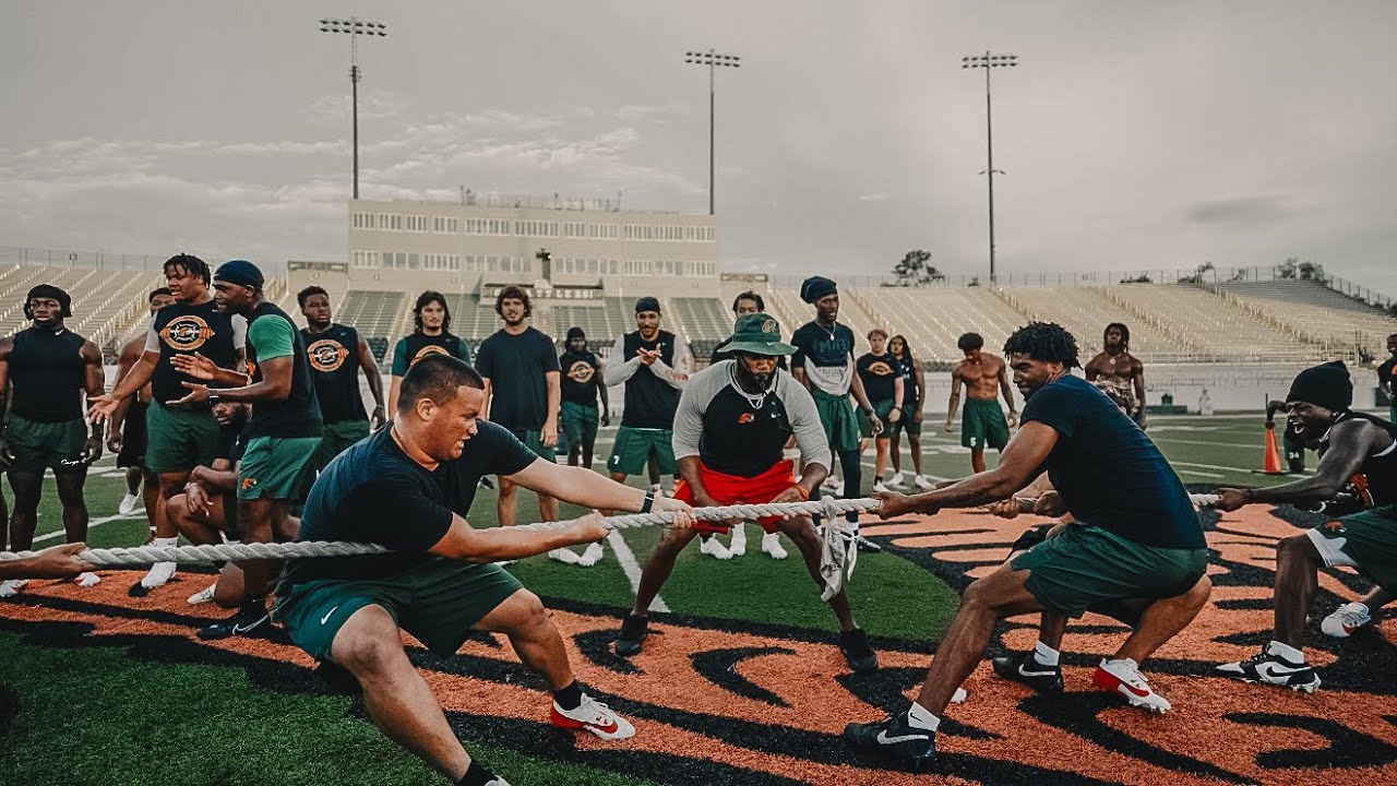 FAMU FOOTBALL SUMMER WORKOUTS AND TEAM COMPETITION (Behind The Scenes With TK)