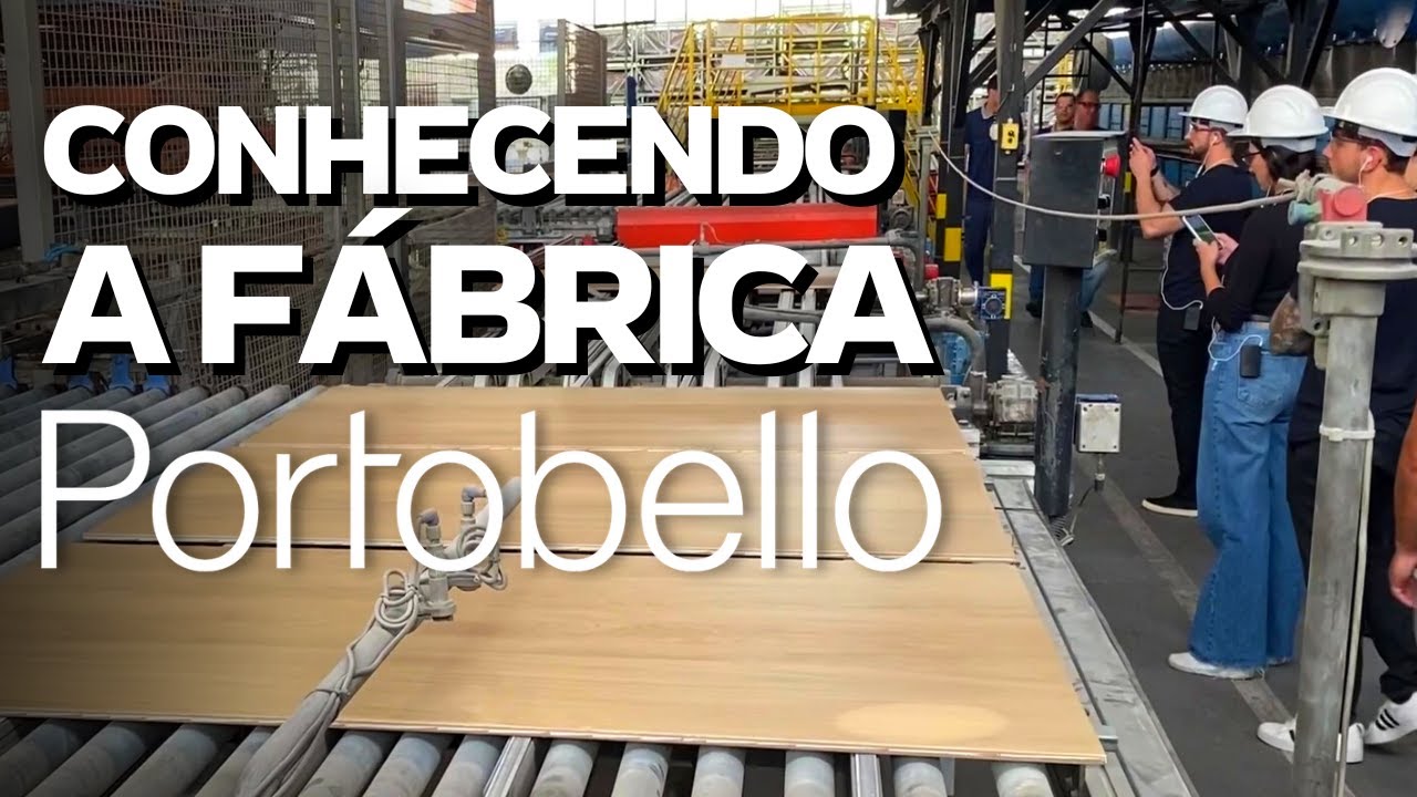 Processos da Portobello: Veja como os revestimentos são produzidos na fábrica