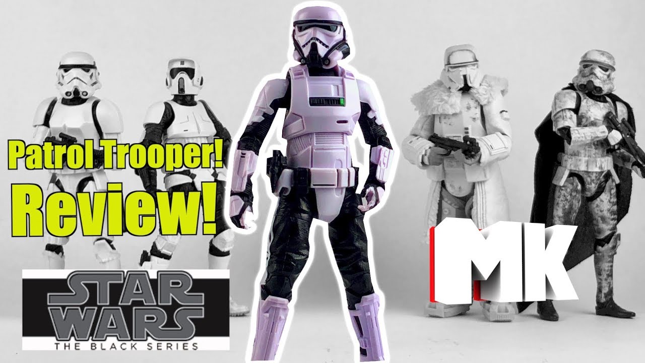 Star Wars The Black Seres Imperial Patrol Trooper Review