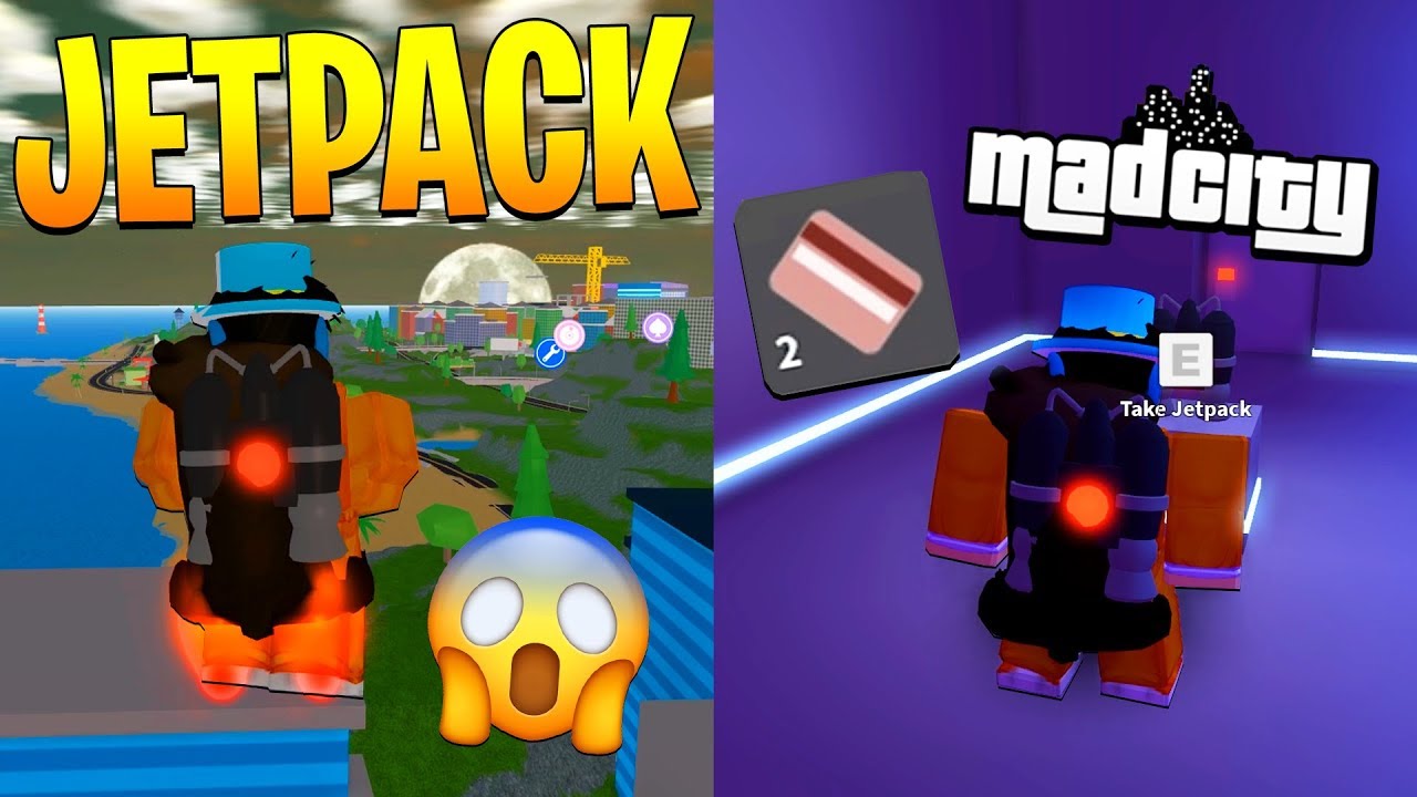 HOW TO GET THE JETPACK IN MAD CITY FOR FREE! (Roblox)