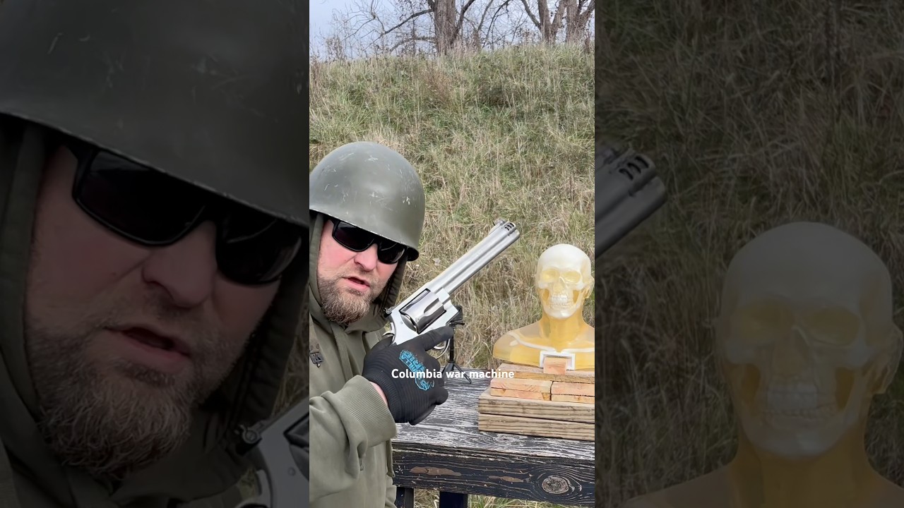 500 S&W против баллистической головки
