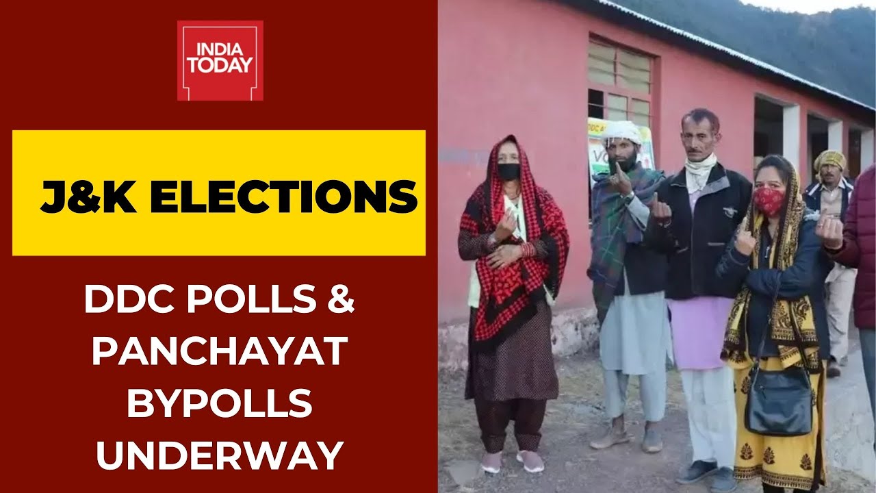 J&K DDC Elections, Panchayat Bypolls Voting Underway In 43 Constituencies