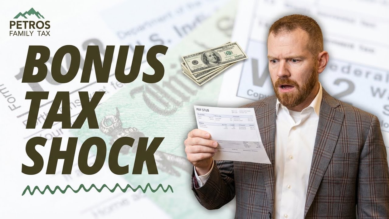 Why Are My Bonuses Taxed So Much?! And What You Can Do About It