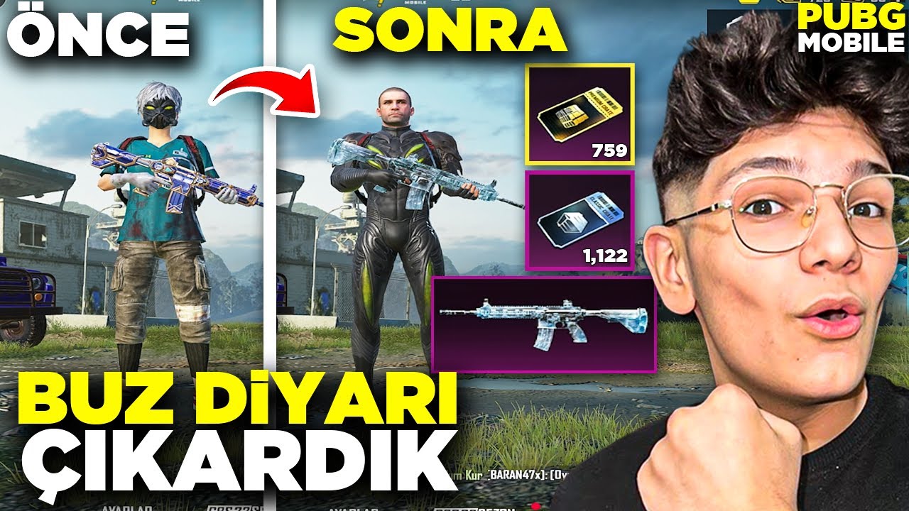 4 YILDIR SANDIK BİRİKTİREN TAKİPCİME BUZ DİYARI CIKARDIM!! - PUBG MOBİLE