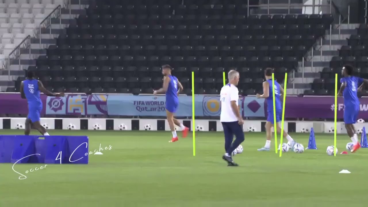 🔵⭐️Warm Up With the Ball + SAQ Activation Drills  / France Training 🔵