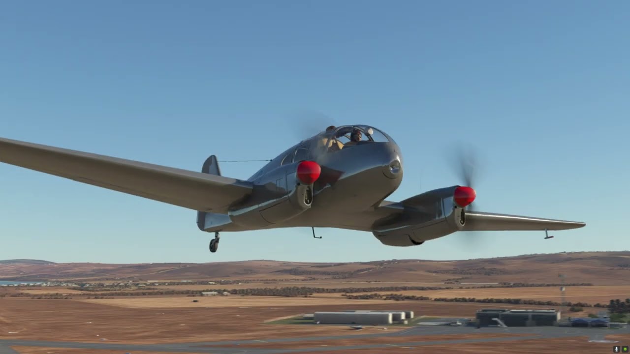 MSFS2020 - The new Aero Ae-45 in Port Lincoln.