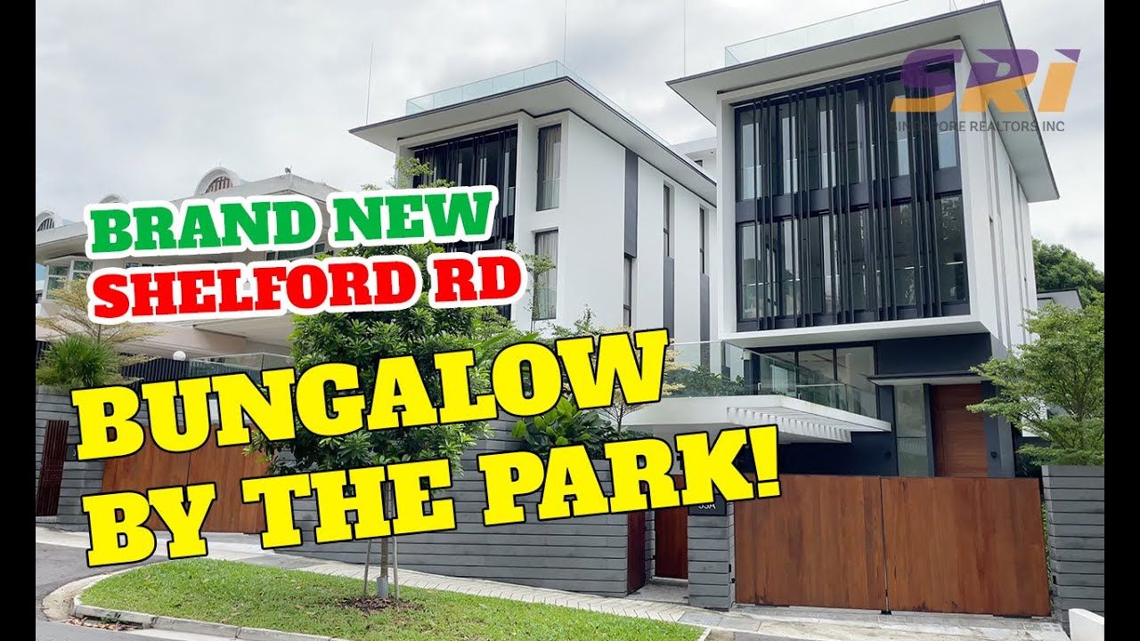 SOLD - INSIDE A BRAND NEW $13M BUNGALOW IN BUKIT TIMAH | FOR SALE | LUXURY LANDED HOME TOUR