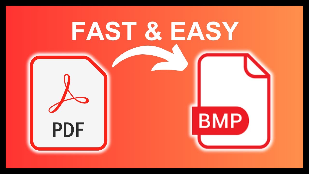How to Convert Convert PDF to BMP | FREE