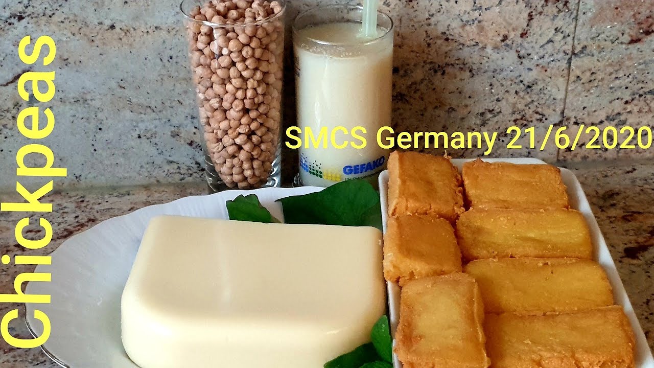 LÀM ĐẬU HŨ TỪ ĐẬU GÀ, SỮA ĐẬU GÀ THƠM NGON, BÉO MỊN. TOFU FROM CHICKPEAS.