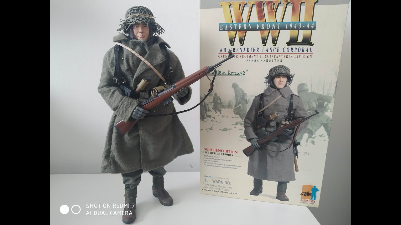 WILLEM KRAUSE - REF. 70653 - DRAGON MODELS WWII - 1/6 SCALE MILITARY FIGURE WW2