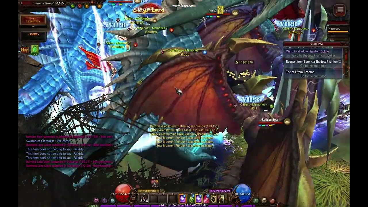 Mu online 2024 - The new Kingz boss + rathians event - hunt wcoins & gold points boxes - amazing