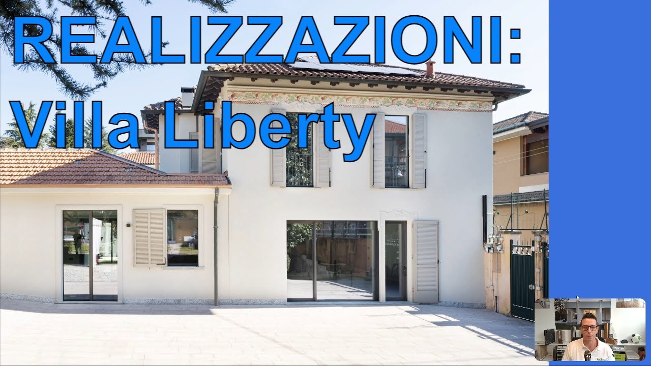 Trasformazione di una Villa Liberty: Sicurezza e Design Moderno