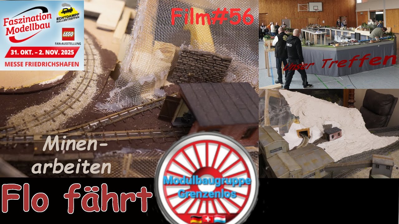 Modulbaugruppe Grenzenlos Ttreffen & die vielen kleinen Bauschritte vor dem Gipsen.