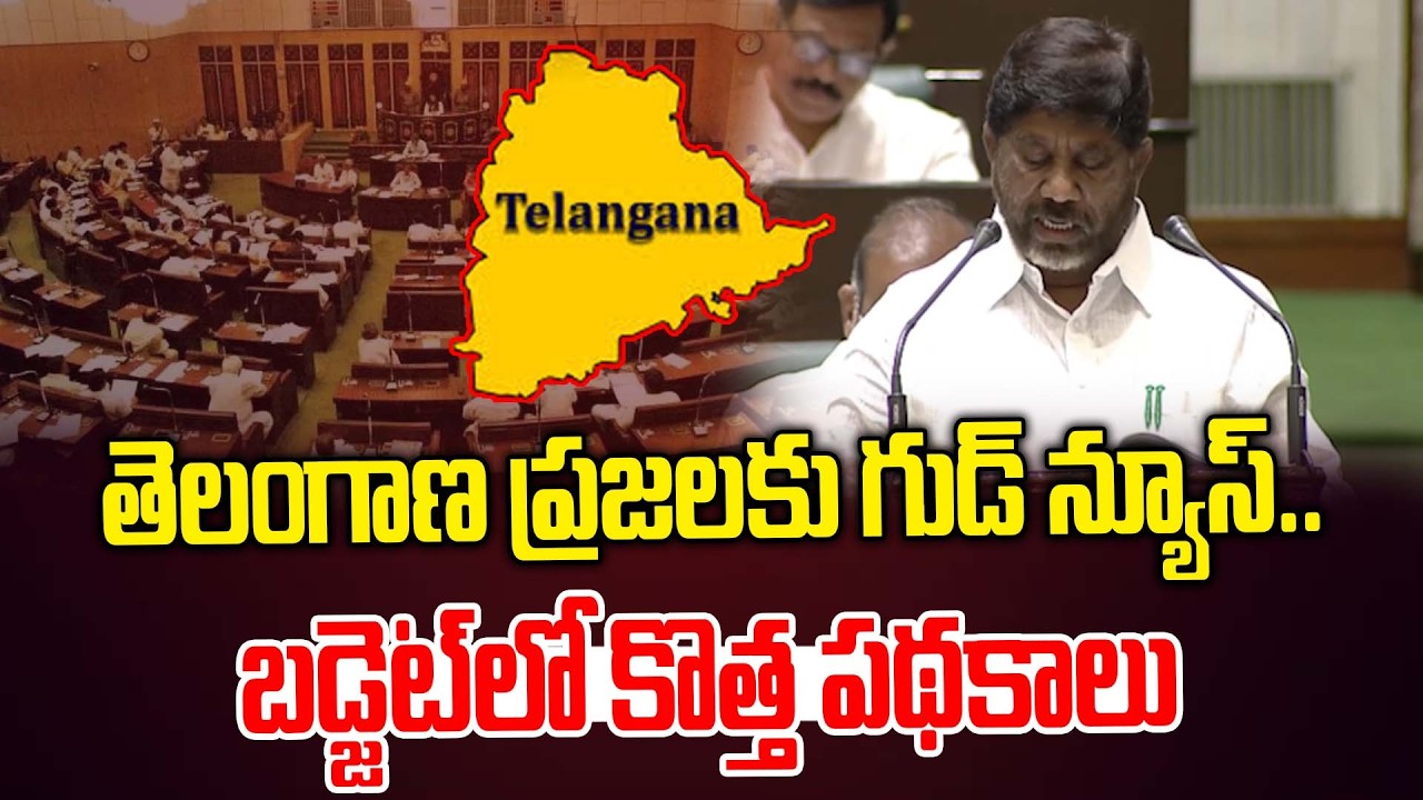 తెలంగాణ ప్రజలకు గుడ్ న్యూస్.. New Scheme In Telangana | Telangana Budget Sessions  |News Line Telugu