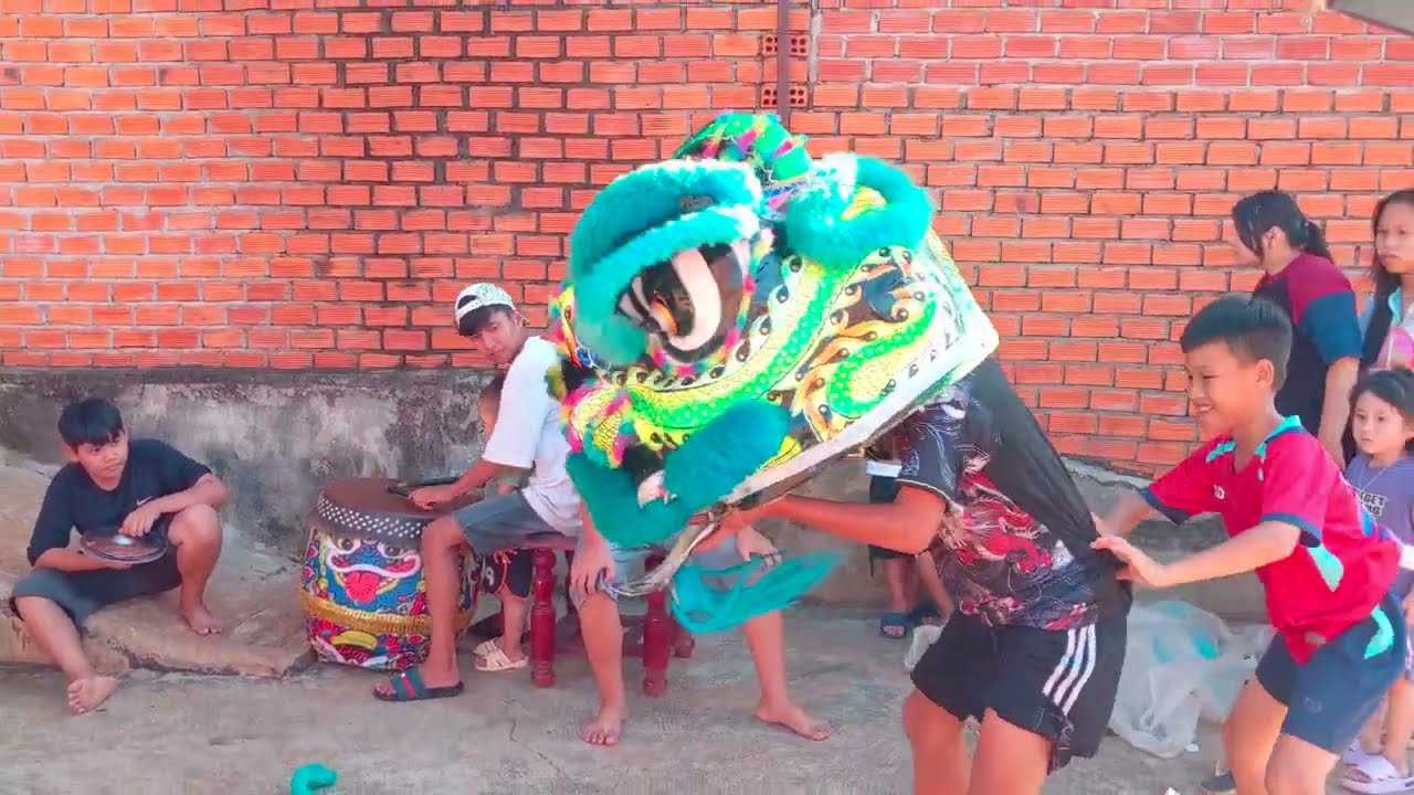Hội múa lân xã Krông Ana mới 🎉