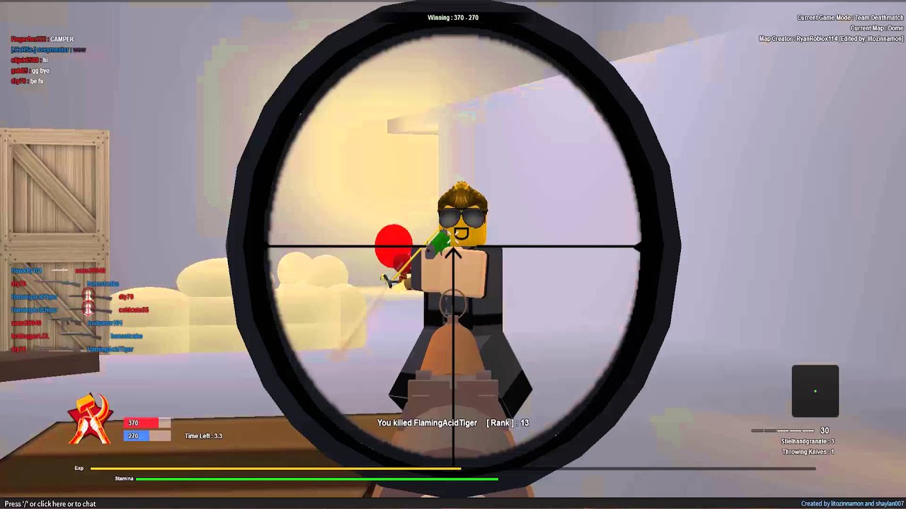 roblox quickscope montage