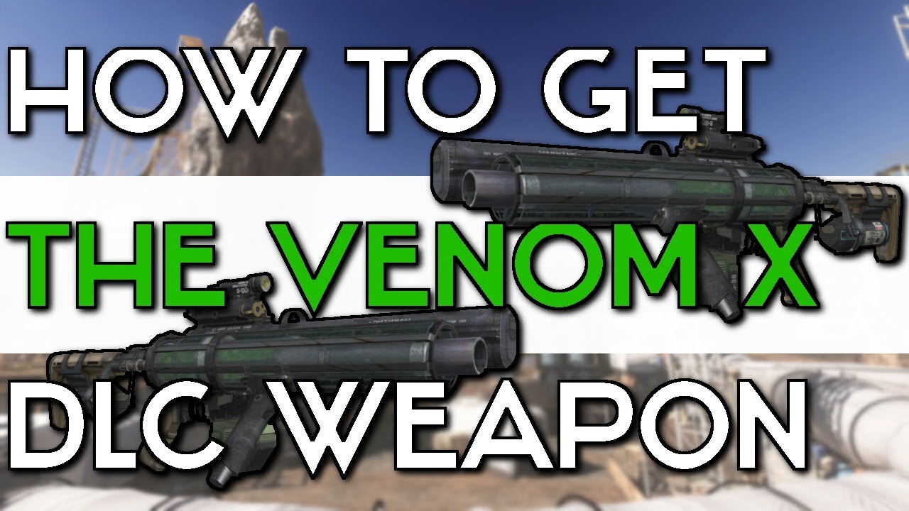 COD GHOSTS: How to Get the Venom X Extinction Gun! 