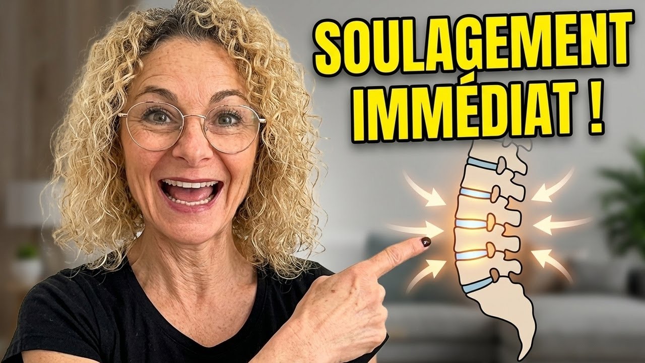 Arthrose lombaire : exercices kiné doux pour soulager le bas du dos