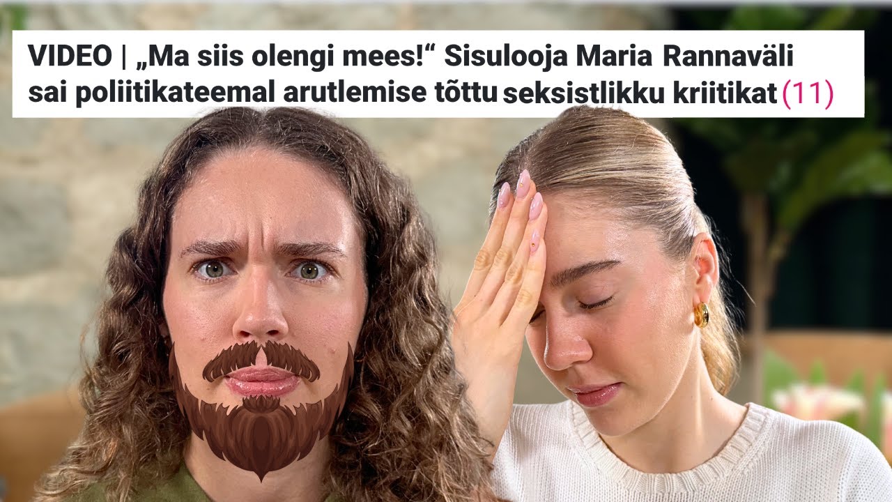 kas Maria Rannaväli on mehelik...?