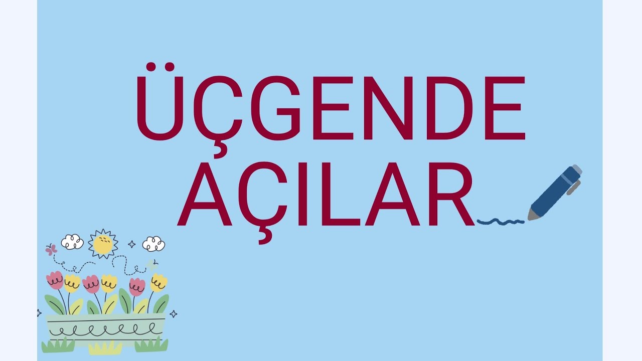 Geometri 1 - Üçgende Açılar Soru Çözümü - TYT - KPSS - ALES - DGS - MSÜ