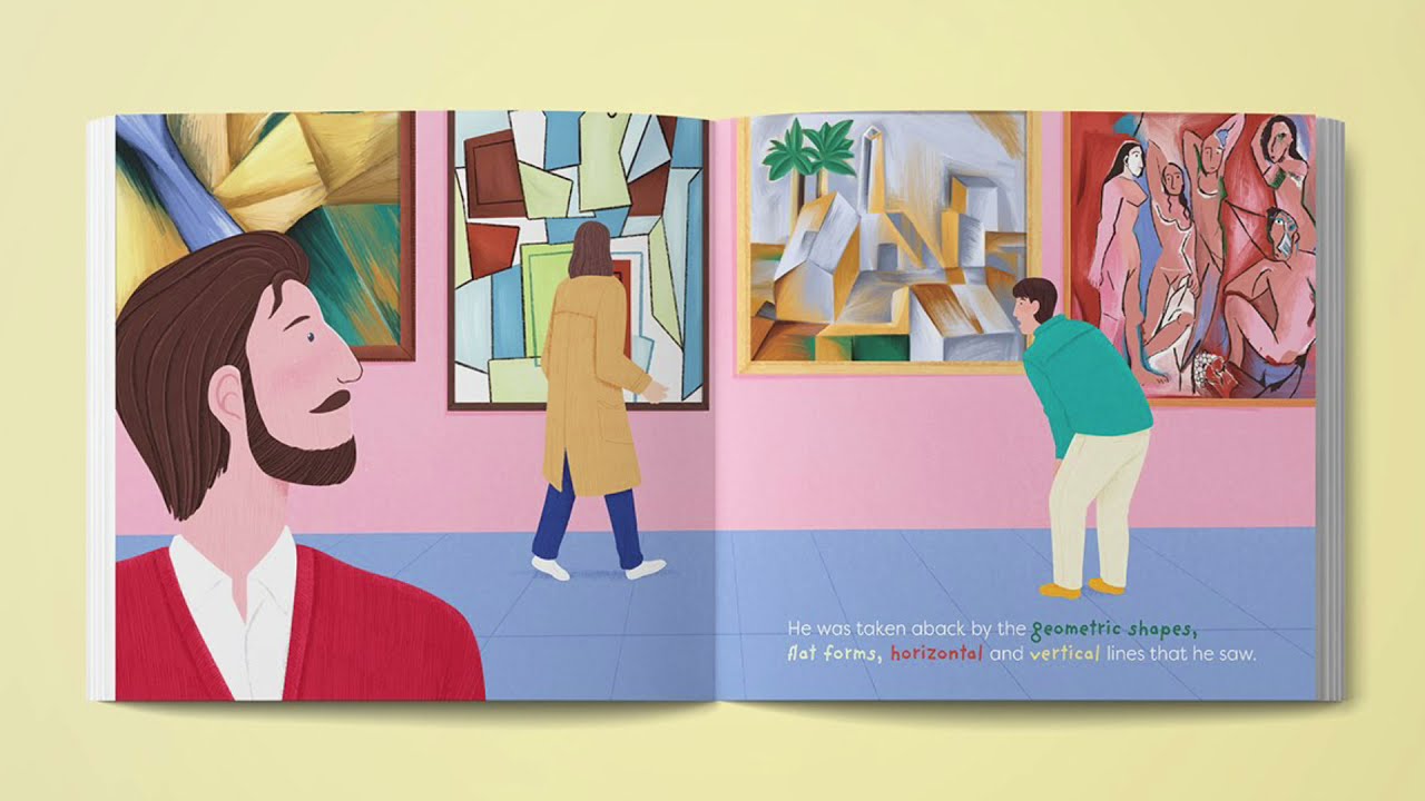 Exploring Art with Piet Mondrian | cinnamon art stories