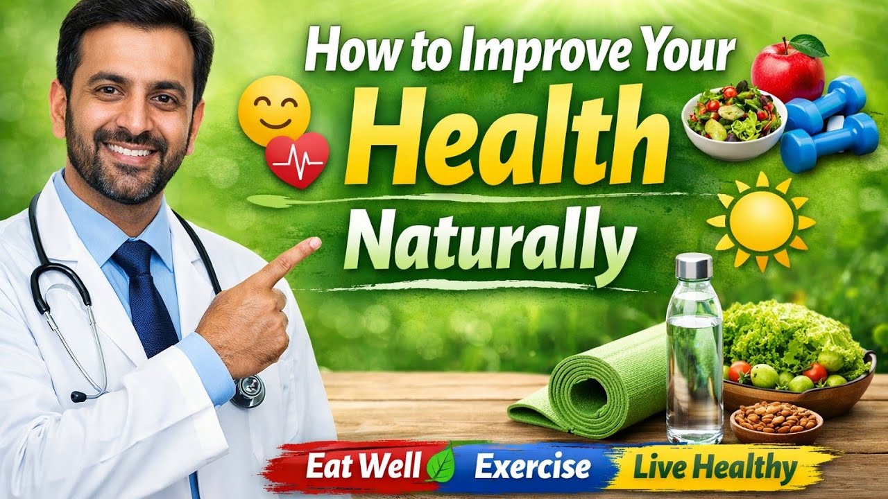 How to improve good health naturally | Improve Your Health Naturally Without Medicine
