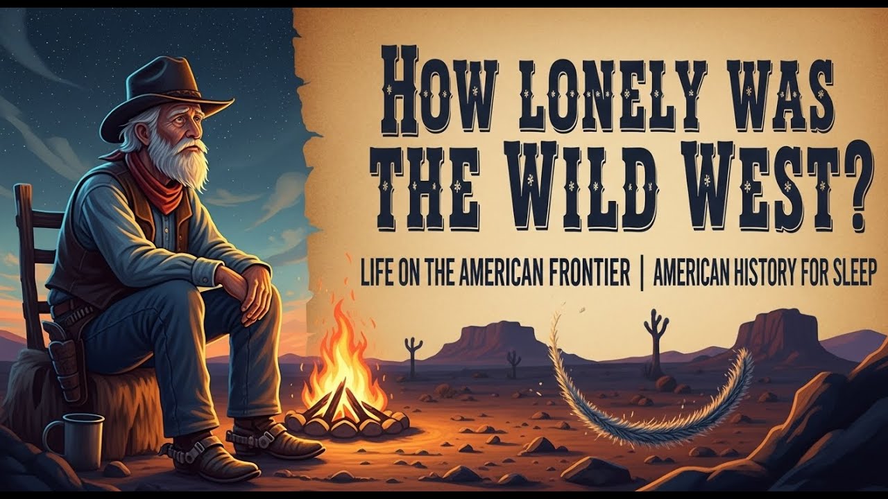 How Lonely Was the Wild West? Life on the American Frontier, American history for sleep