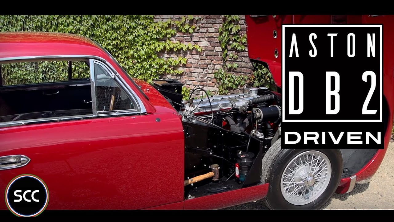 ASTON MARTIN DB2 MK1 1953 - Test drive in top gear - Engine sound | SCC TV