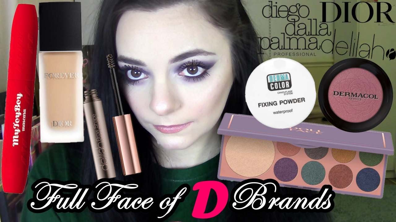 Full Face of 'D' Makeup Brands P2 (Dior, Diego Dalla Palma, Delilah, etc)