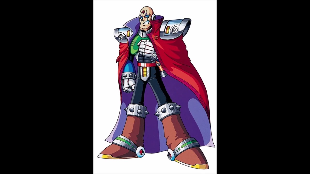 Mega Man X Sigma Fortress 4 90's Anime Style