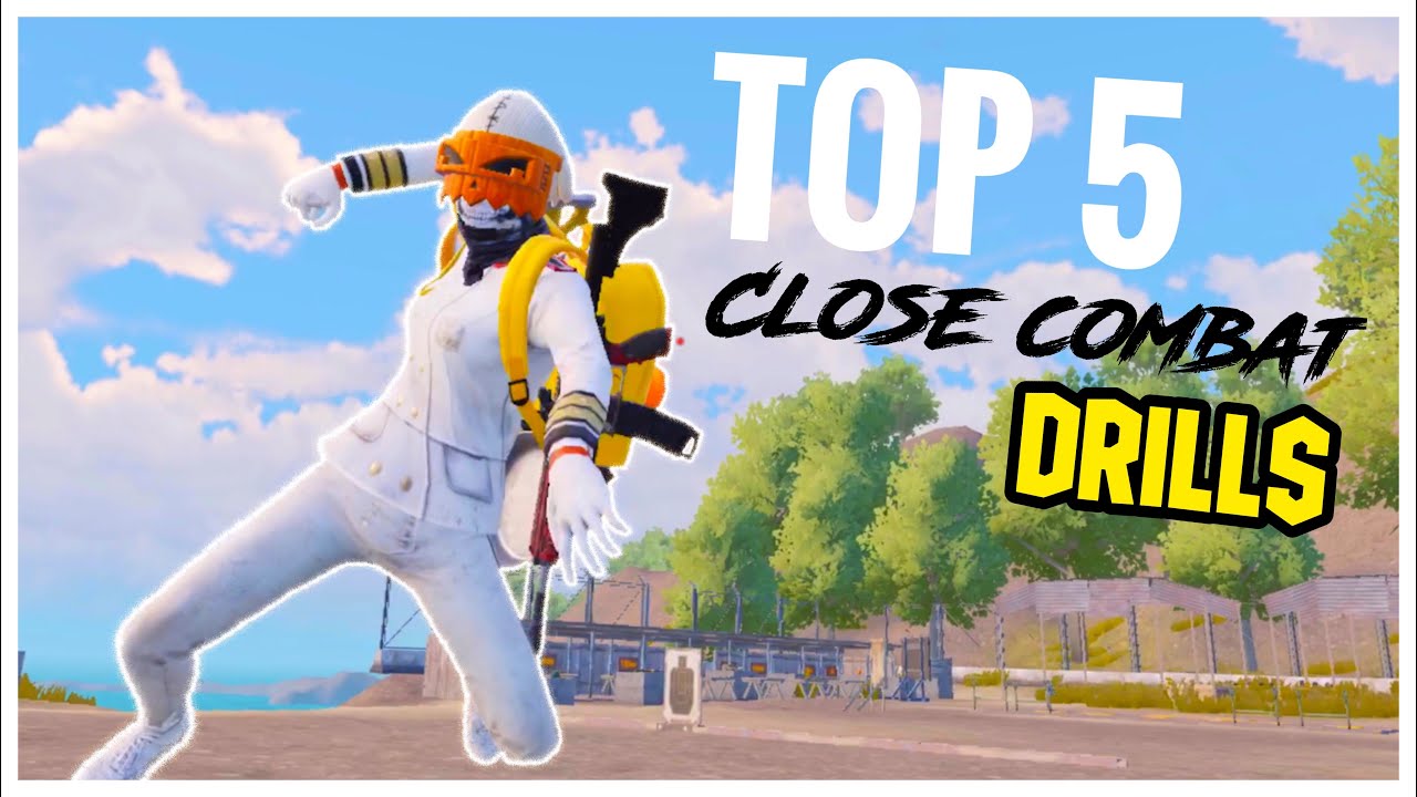TOP 5 EASY DRILLS That will IMPROVE Your Close Combat Skills | PUBG MOBILE