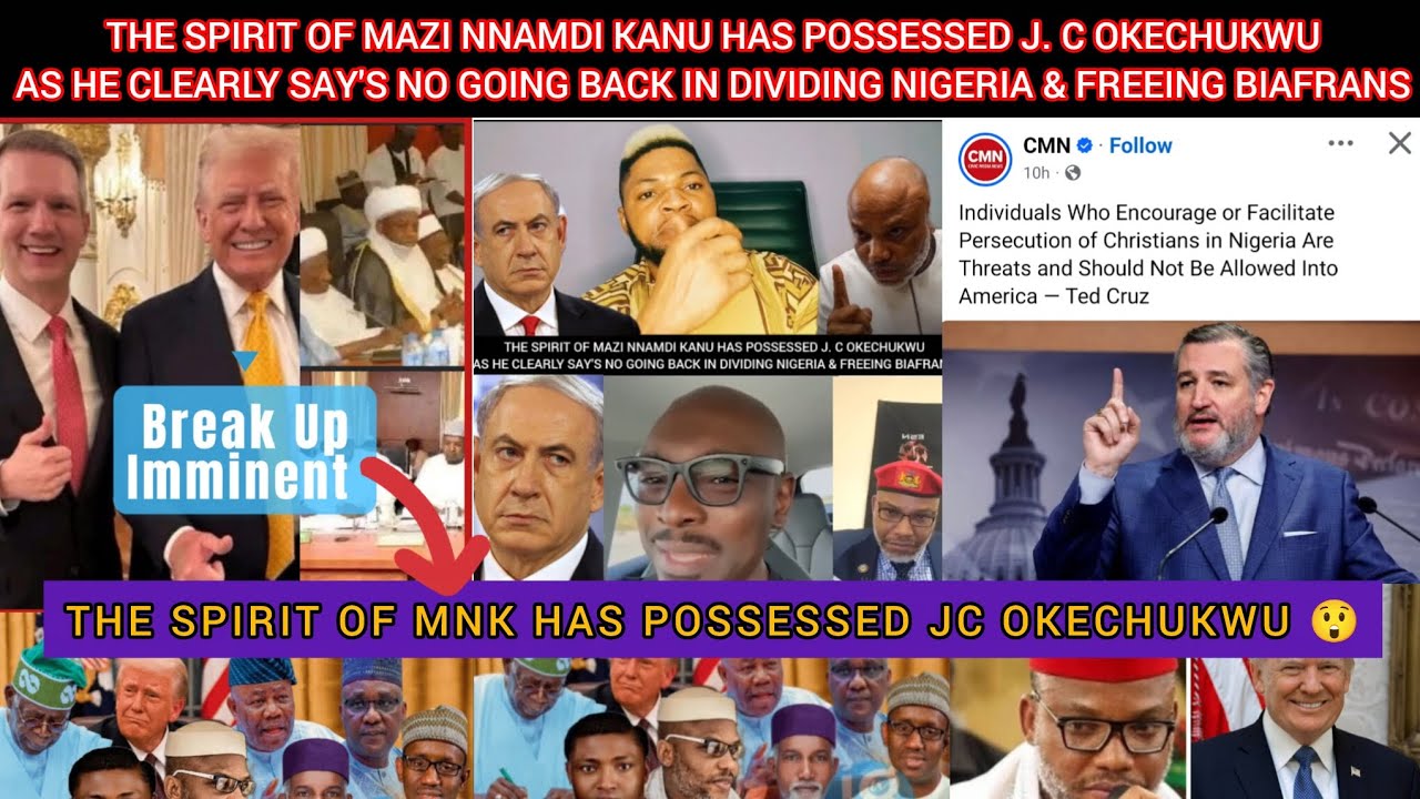 Дух Ннамди Кану вселился в Дж. К. Окечукву, и он говорит, что пути назад в разделении Нигерии нет 😲