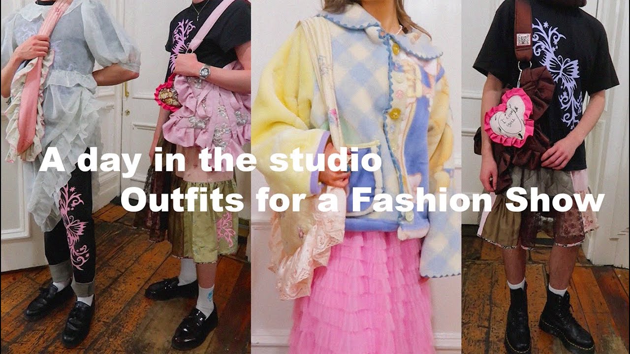 AWITL as a sustainable fashion designer + BTS of a Fashion Show | Studio Vlog | Aisling Duffy