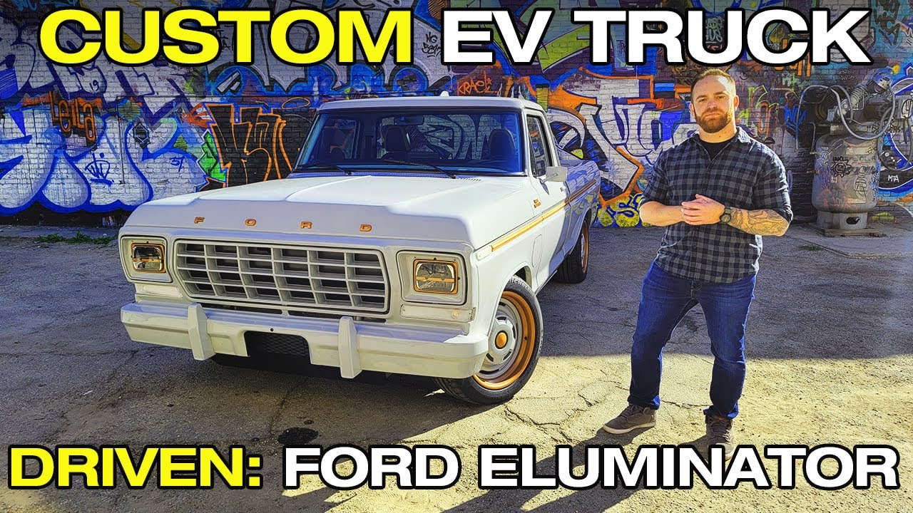 Ford F-100 Eluminator Concept Truck | A New Electric Truck Concept in the Form of a 1978 Ford F-100