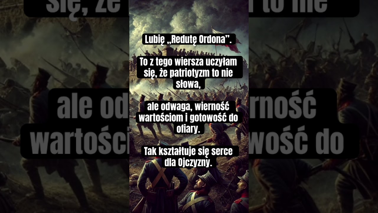 Ojczyzna zaczyna się tam, gdzie człowiek zachowuje sumienie