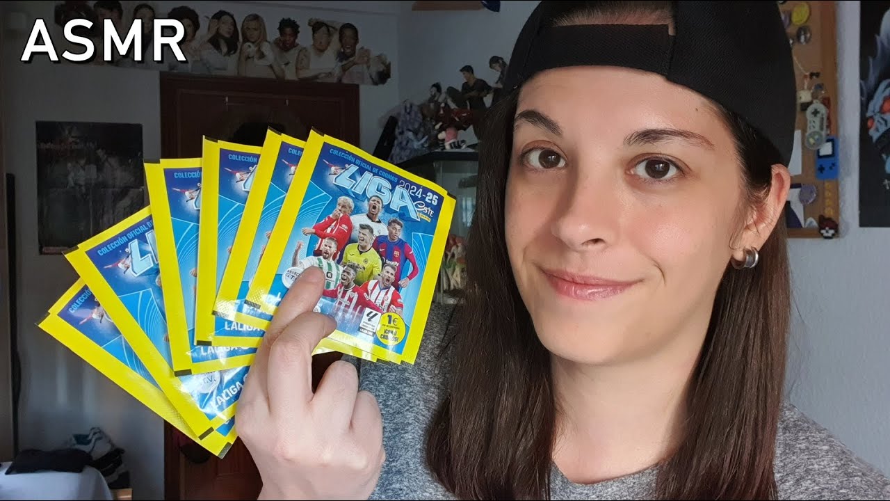 Nueva Apertura de Cromos de Fútbol ⚽​ LA LIGA | ASMR Español | Alternative ASMR