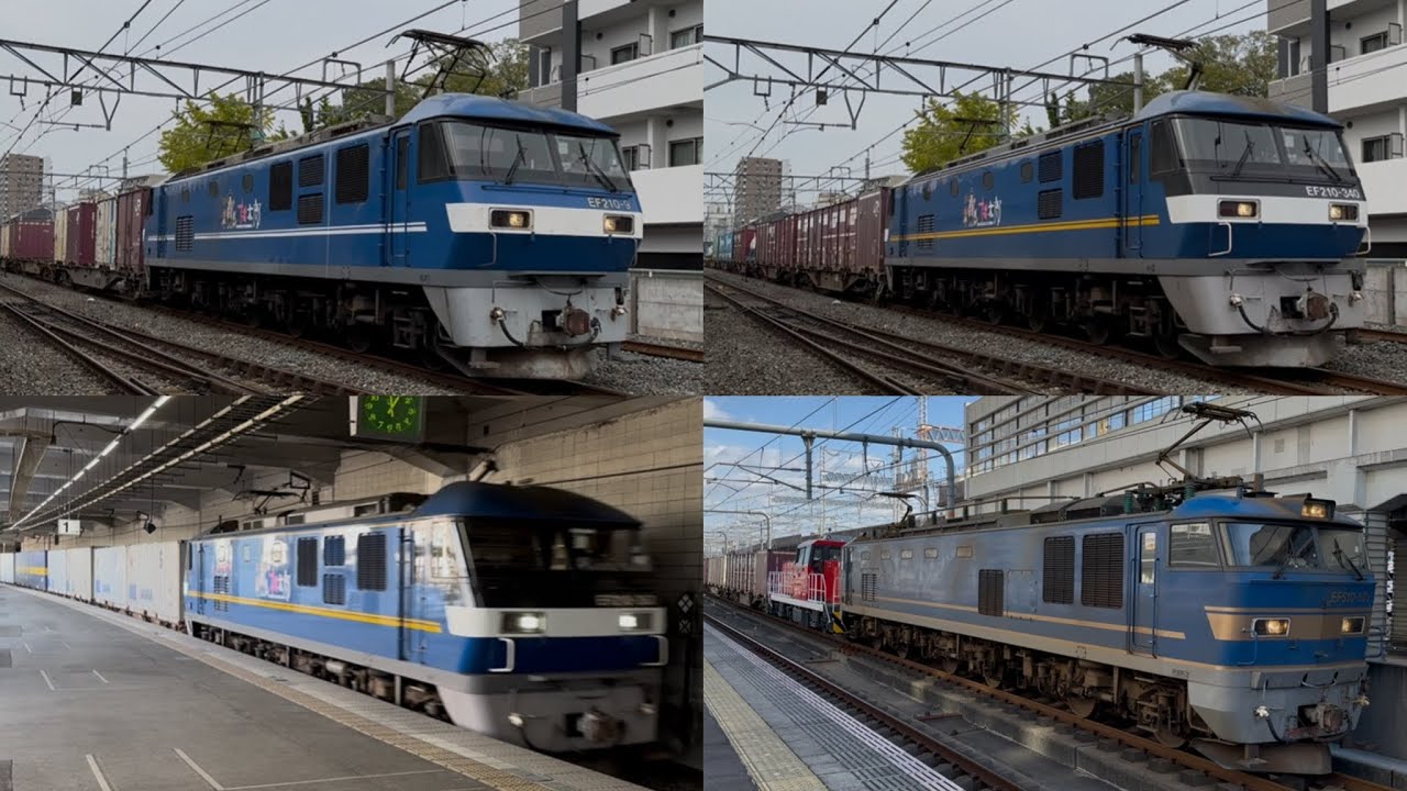 【2025年11月13,20,22,29日の貨物列車】
