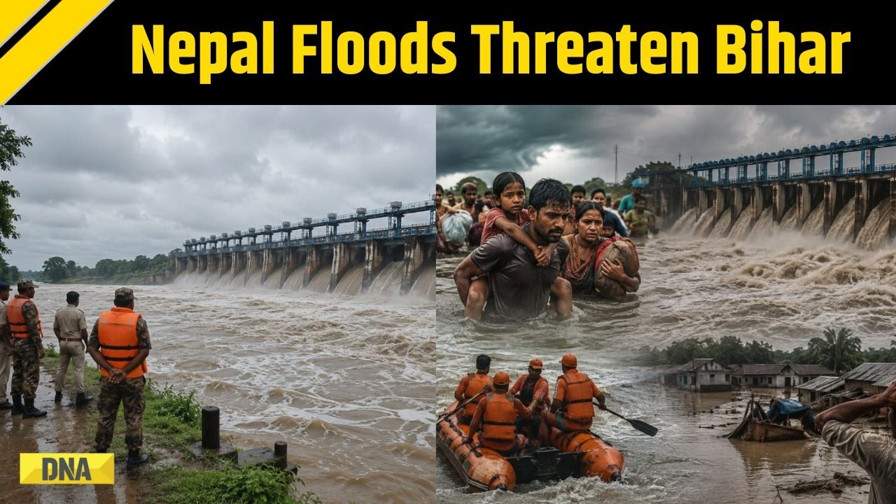 Nepal Floods: Bihar On High Alert, All 36 Gates Of Gandak Barrage Opened | Bihar News
