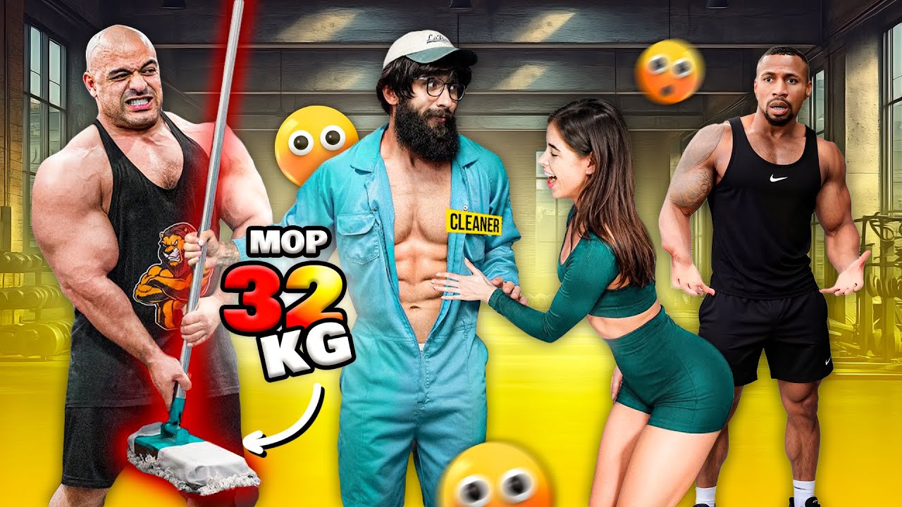 Elite Powerlifter Pretended to be a CLEANER #22 Anatoly GYM PRANK