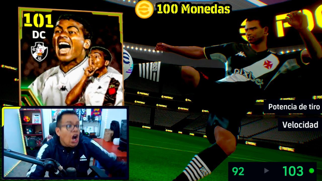 😱 ME SALE ROMARIO EPICO con 100 MONEDAS & ASI JUEGA | eFootball Mobile