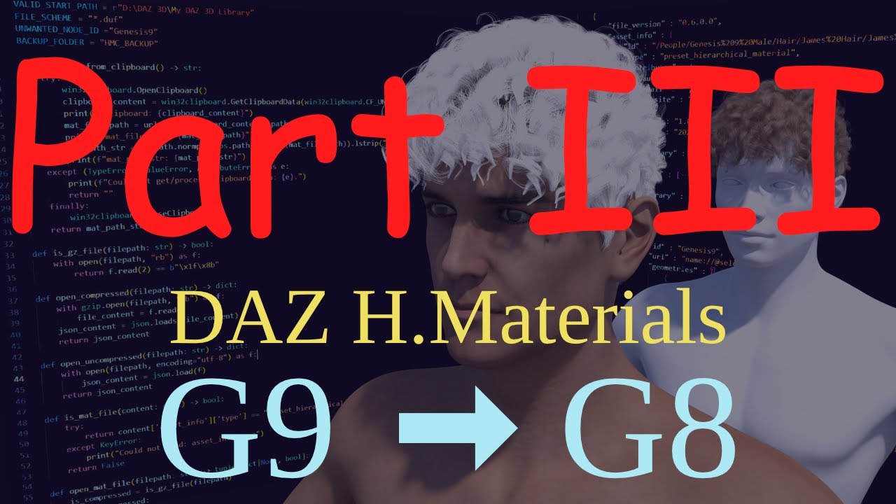 Fixing DAZ Material Files with Python - Part 3