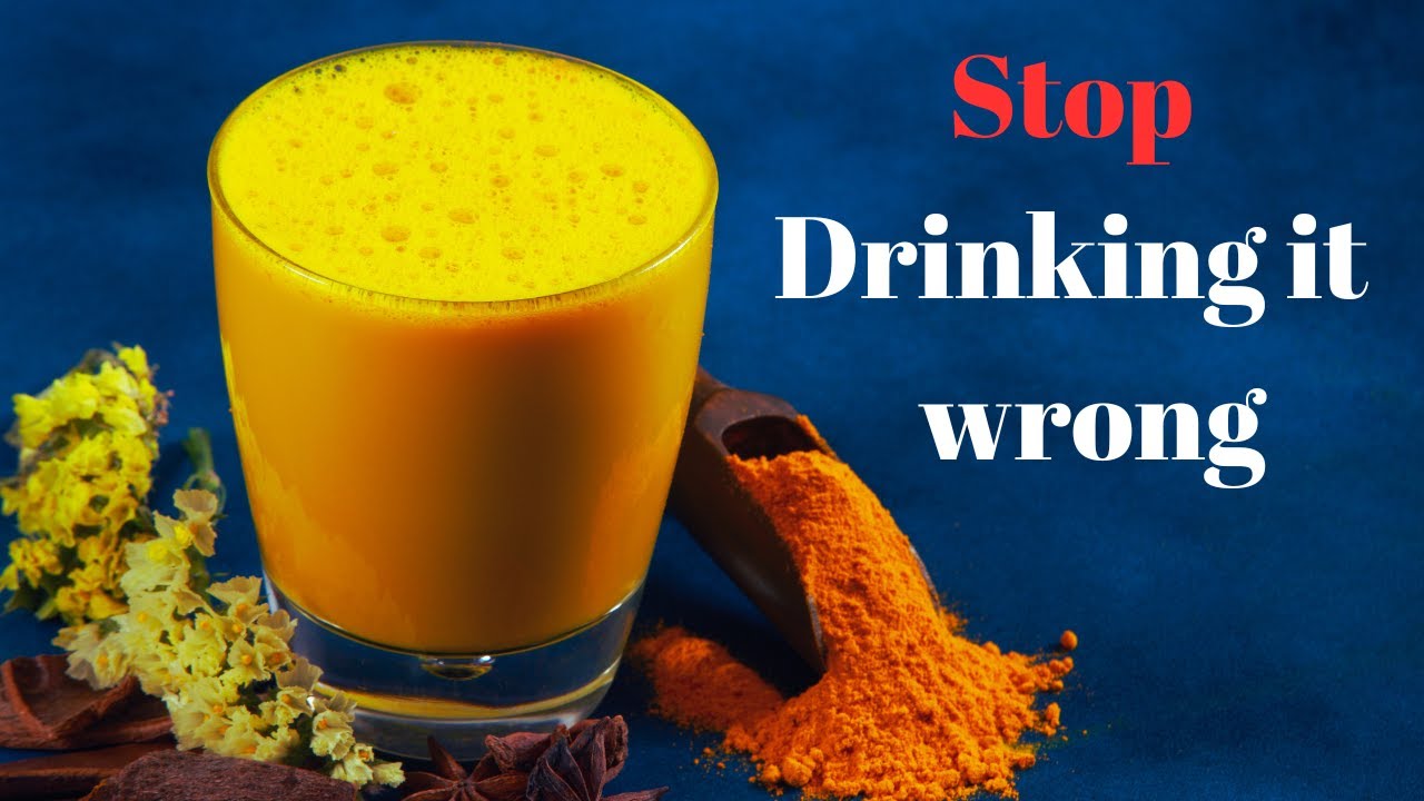 The Difference between Turmeric Milk and Turmeric Water WHICH  Is BETTER?