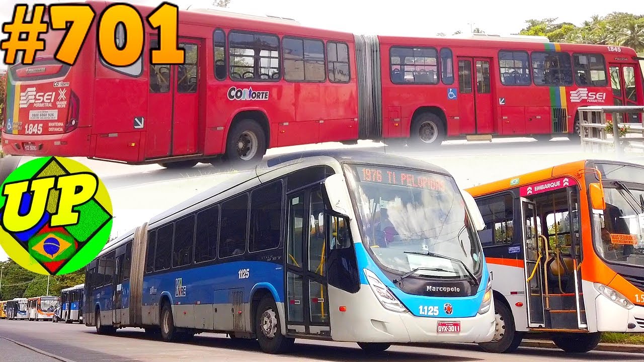 # 701  Terminal Integrado Pelópidas Silveira - Relembrando ônibus e  BRTs articulados no ano de 2021