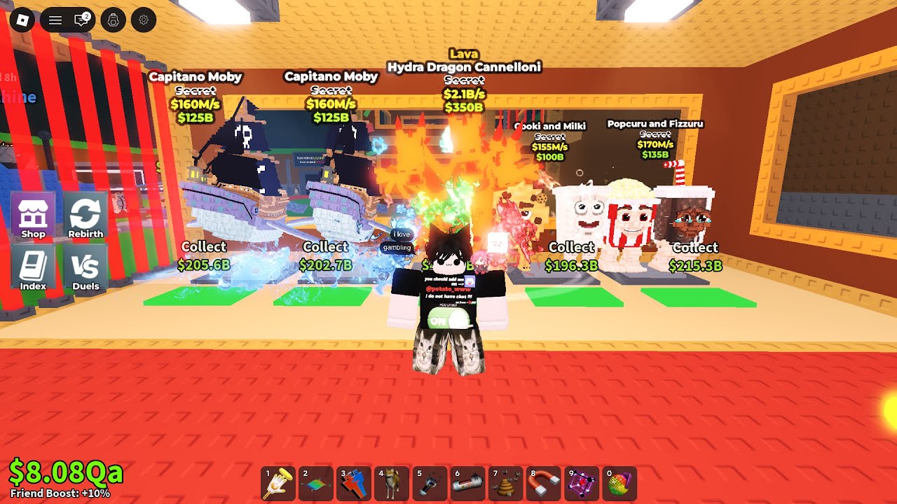 Doing Trades in steal a brainrot / تبادل ماب السرقة