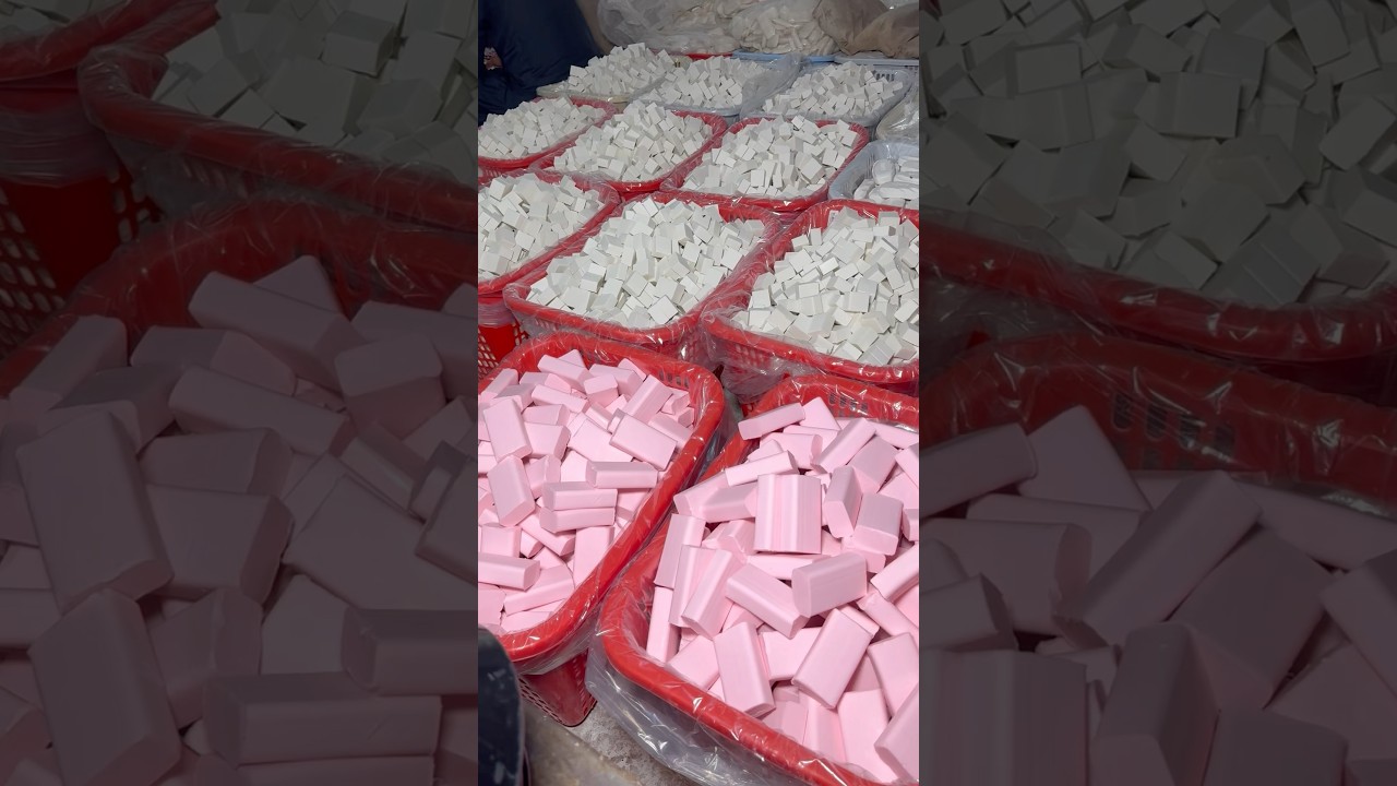 How Beauty Soap is Made! Lux Soap Factory Machines