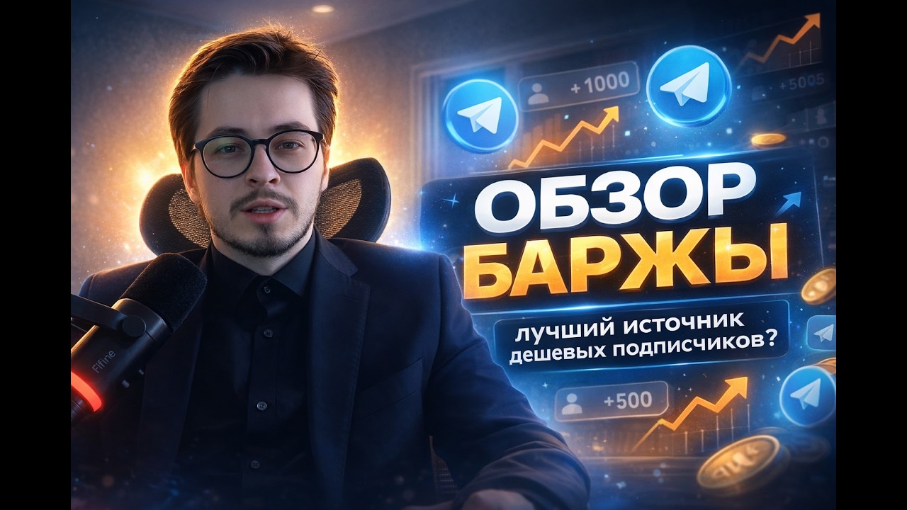 Лучший источник недорогих подписчиков в Телеграм? – Обзор Баржи