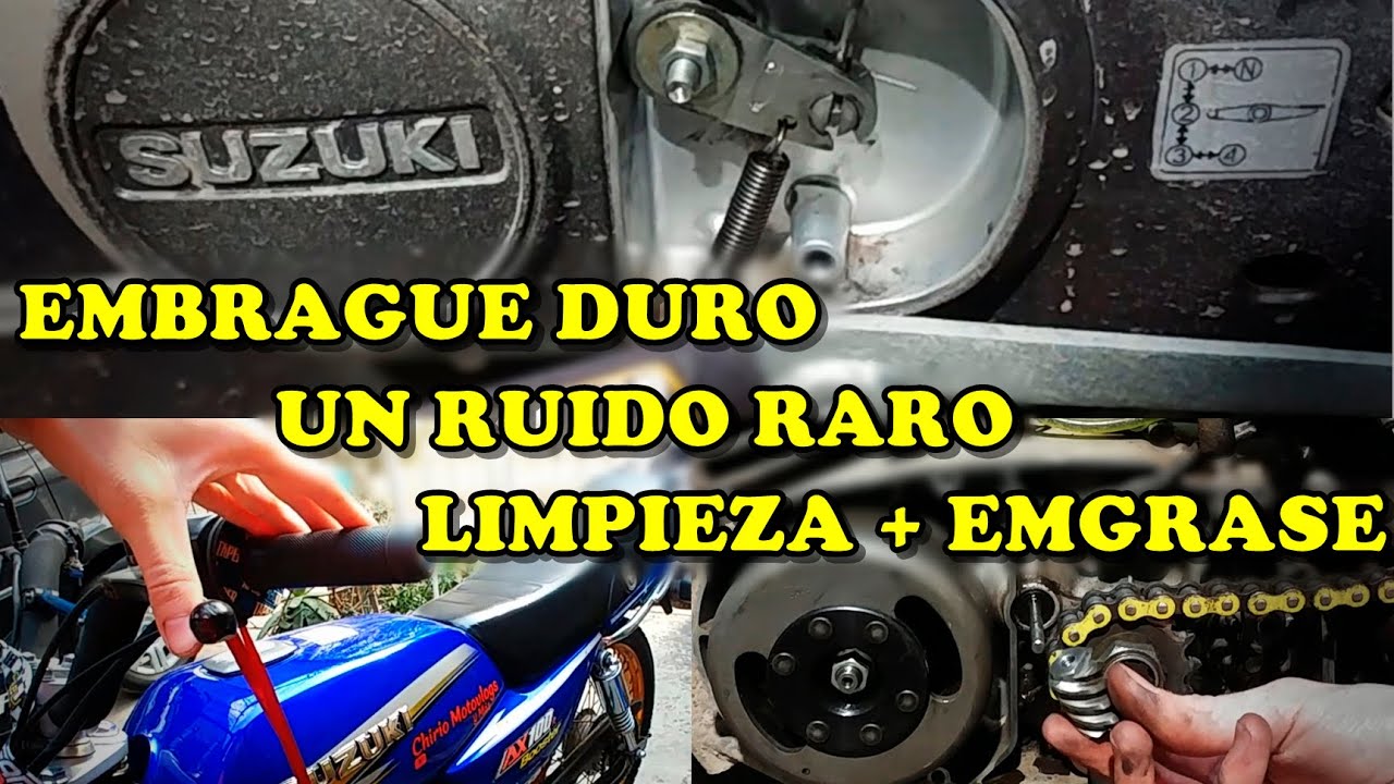 Problema Con El Embrague, Quedo Como Nuevo ✓ SUZUKI AX100