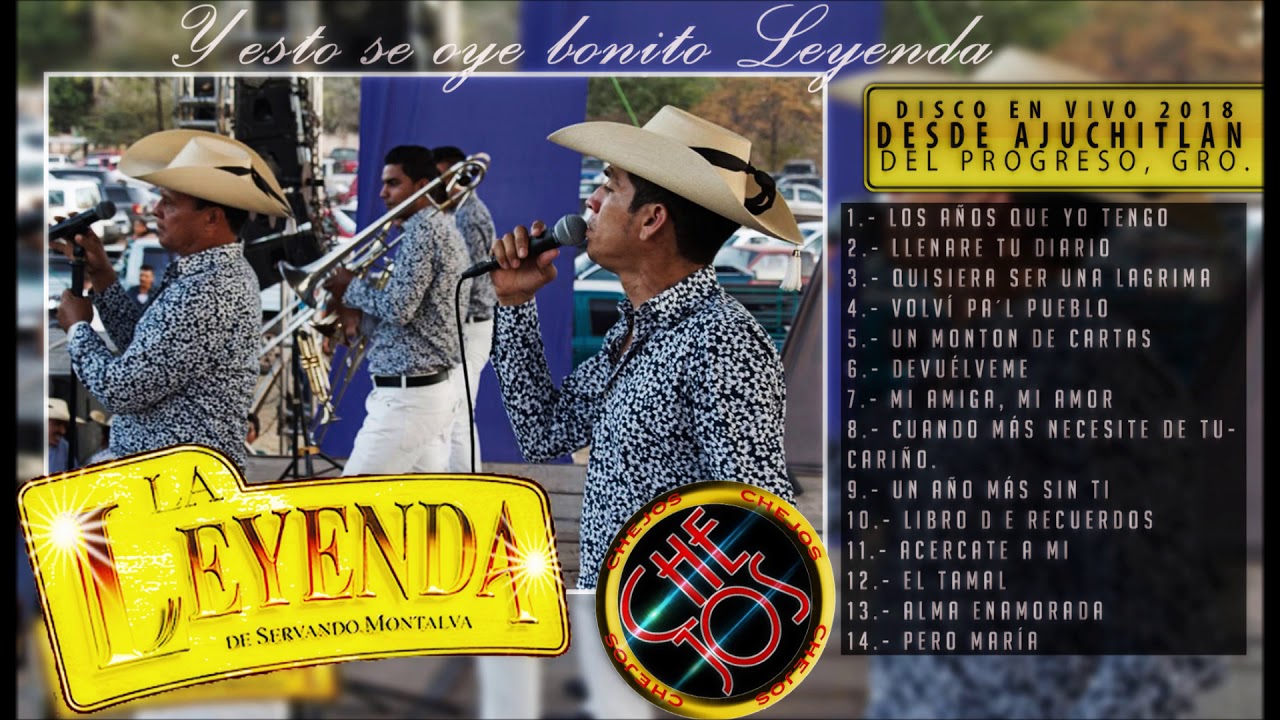 La Leyenda de Servando Montalva Disco en Vivo 2018 Ajuchitlan