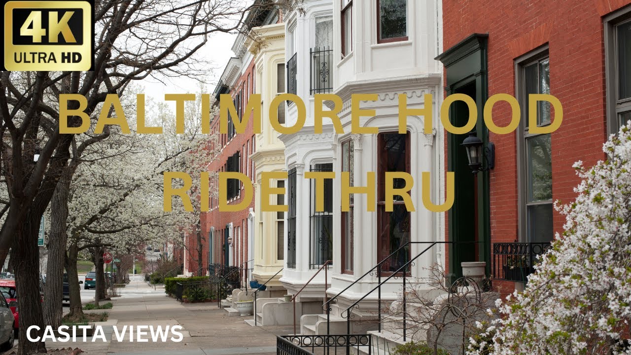 Baltimore hood ride thru 4k